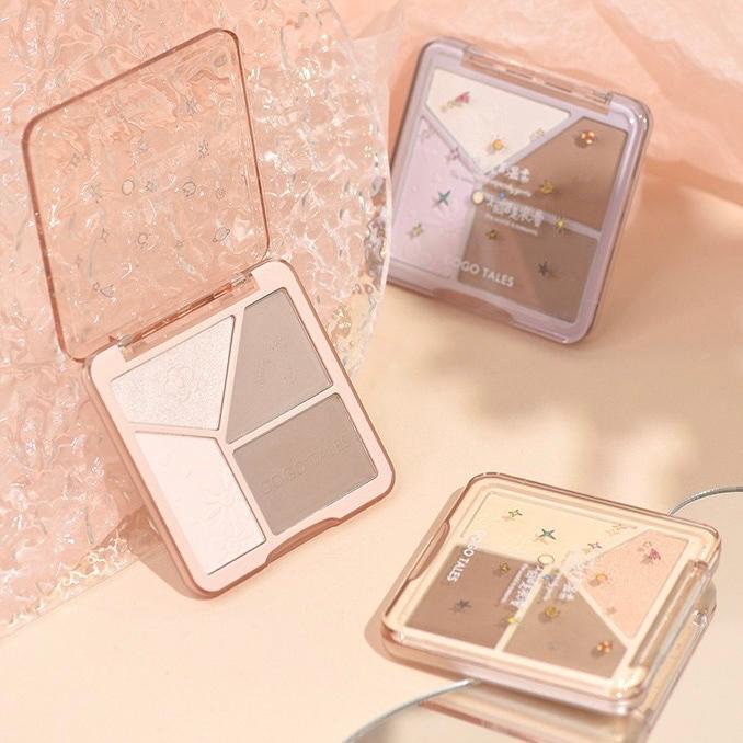 Gogo tales - bảng phấn tạo khối & highlight gogotales the sunset gt431