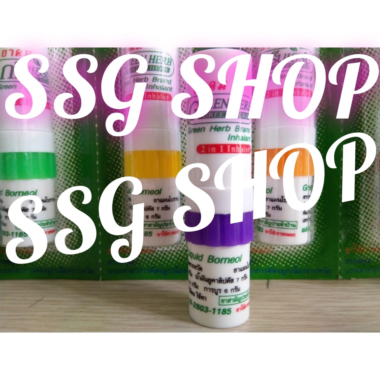 Ống hít thông mũi bạc hà thái lan giúp dễ ngủ tinh, hết căn thẳng, stress, hết nghẹt mũi, sổ mũi