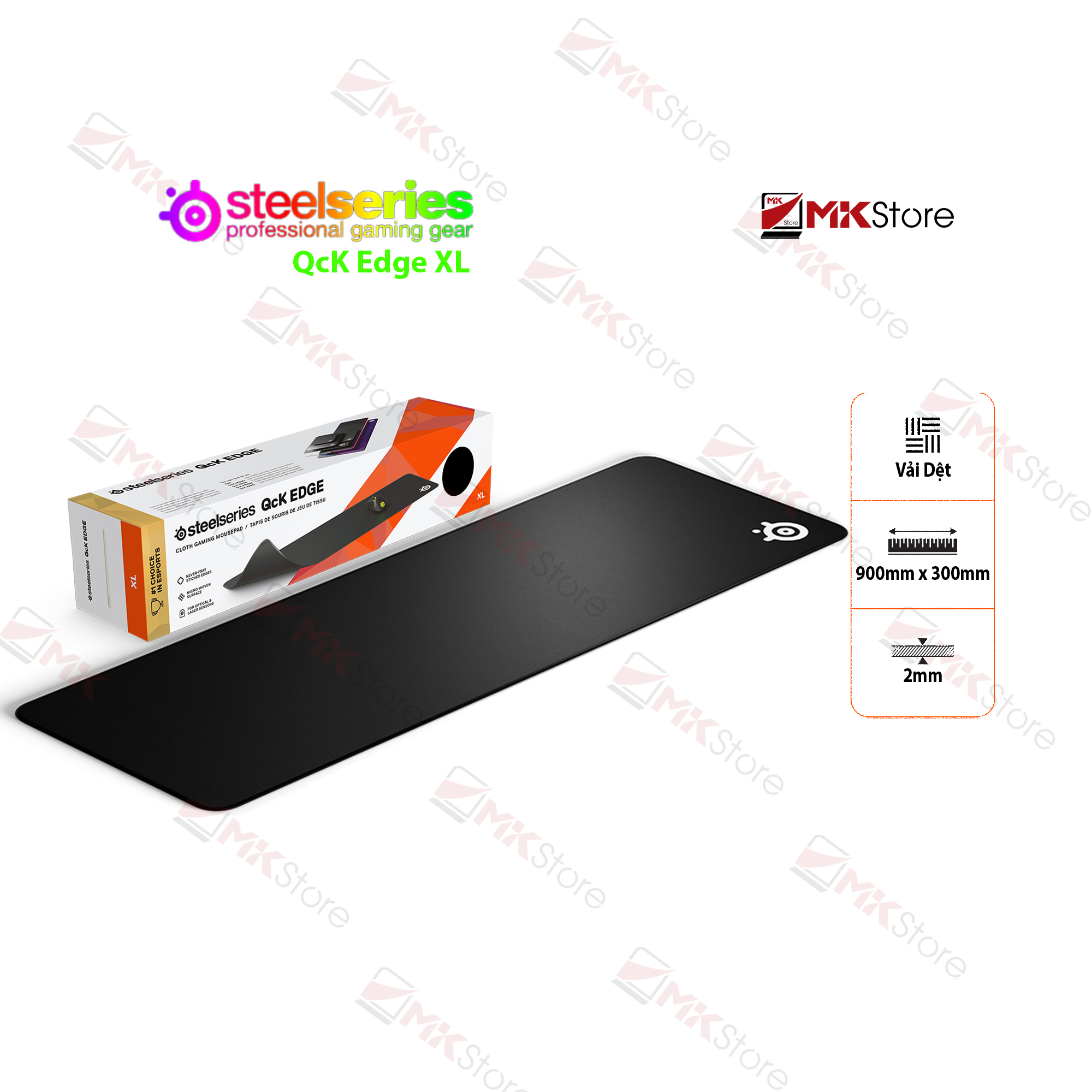 Miếng lót chuột steelseries qck edge xl mkstore