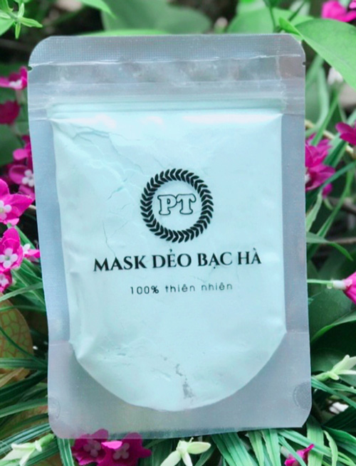 500g mặt nạ bạc hà collagen .