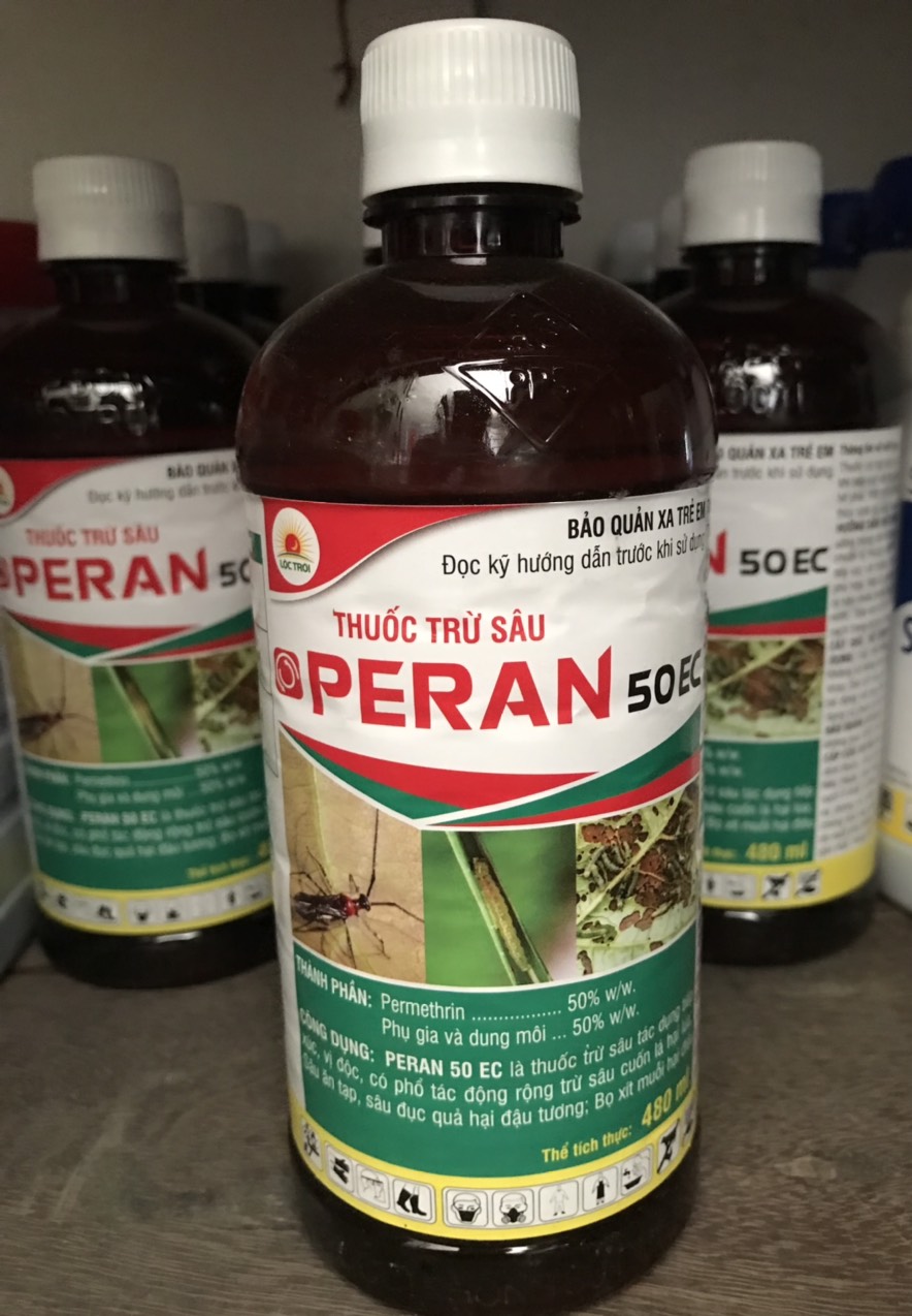 Peran 480ml Trừ sâu đục quả, cuốn lá, Sâu ăn tạp, bọ xít muỗi