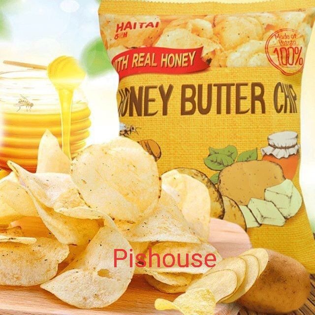 (Hcm) Snack Khoai Tây Bơ Mật Ong Hàn Quốc| - Gói 60G