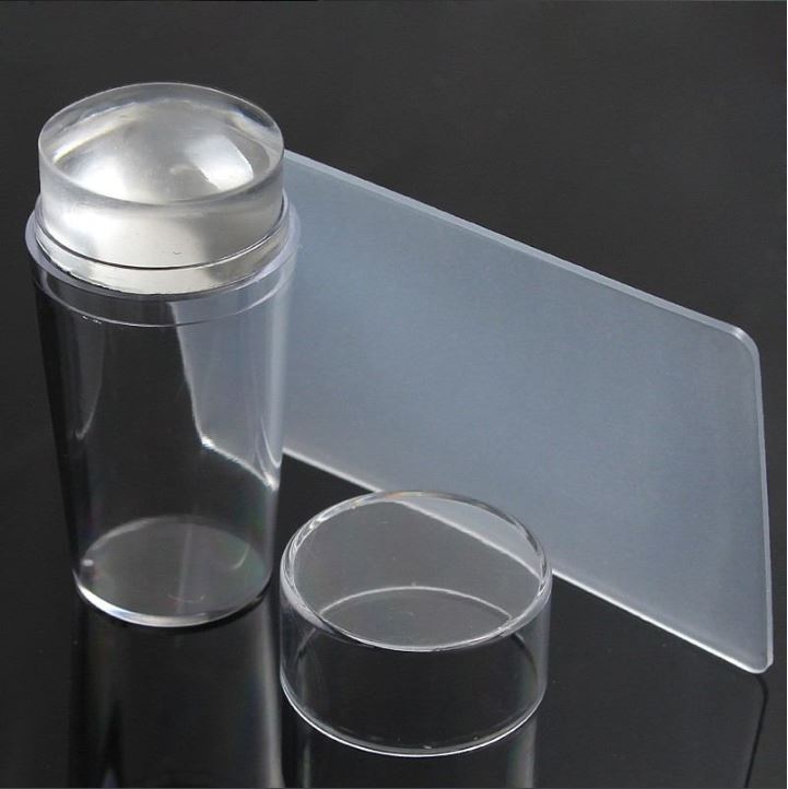 Con dấu in vẽ móng Silicon