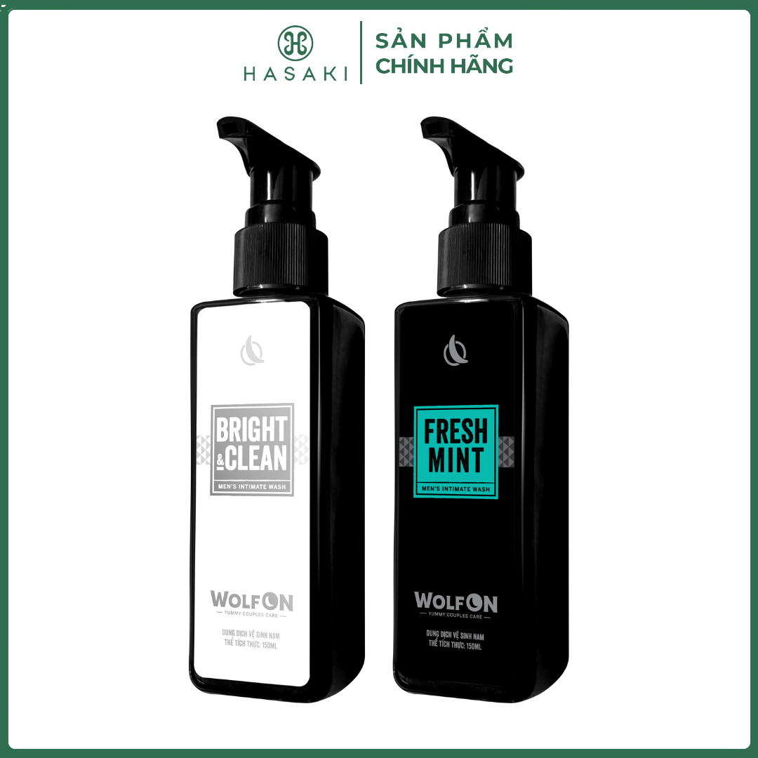 Dung Dịch Vệ Sinh Nam Giới Wolf On Men's Intimate Wash 150ml Hasaki Sản Phẩm Chính Hãng