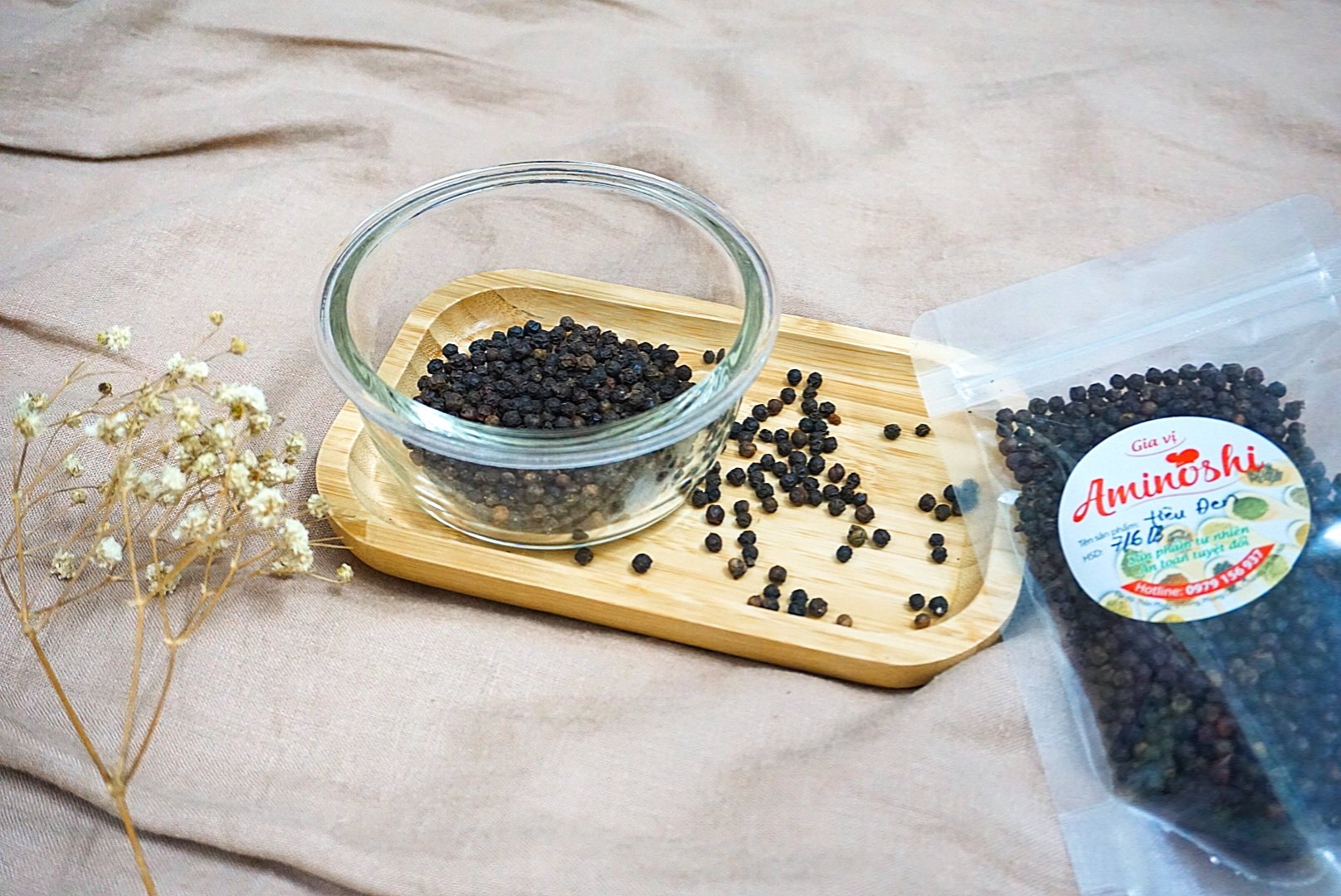 Tiêu đen loại chắc hạt