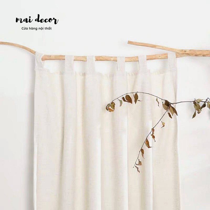 Rèm Cửa Sổ, Rèm Cửa Ra Vào, Rèm Tủ Vintage Decor Phong Cách Scandinavian Bắc Âu, Cản Sáng Che Nắng