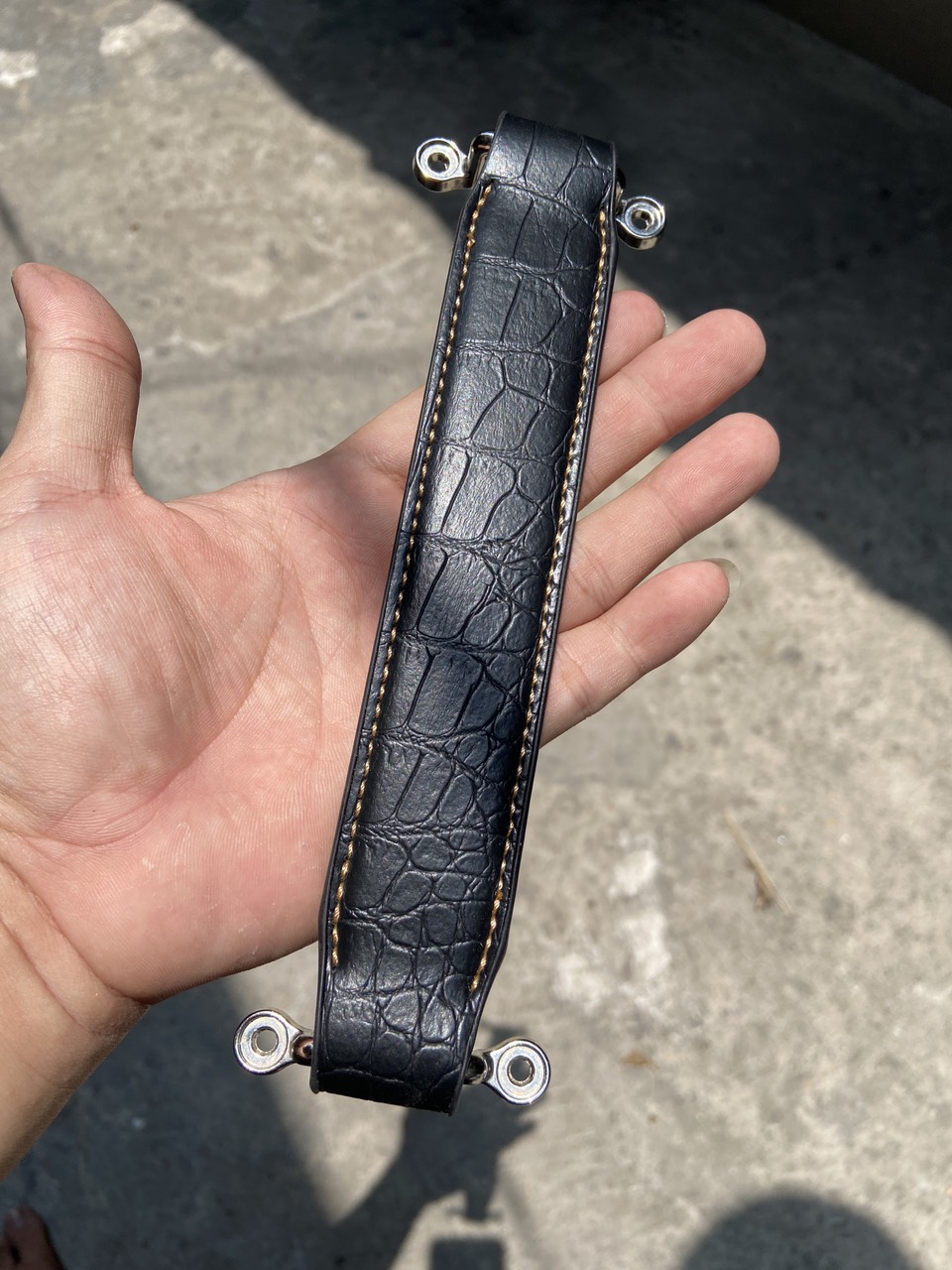Quai xách Da Marshall, Fender 20cm. Dùng để DIY xách loa, xách hòm, xách ampli, xách vali
