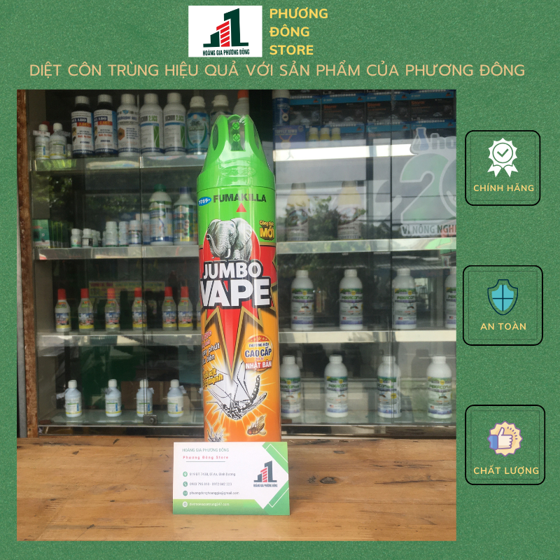 Bình xịt muỗi jumbo