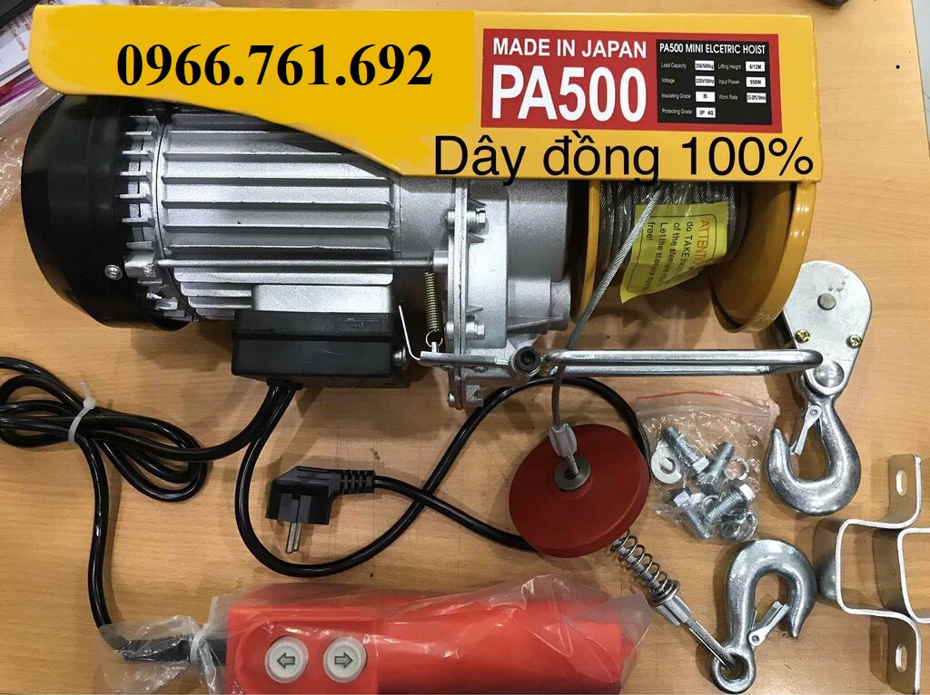 Máy tời điện 500kg