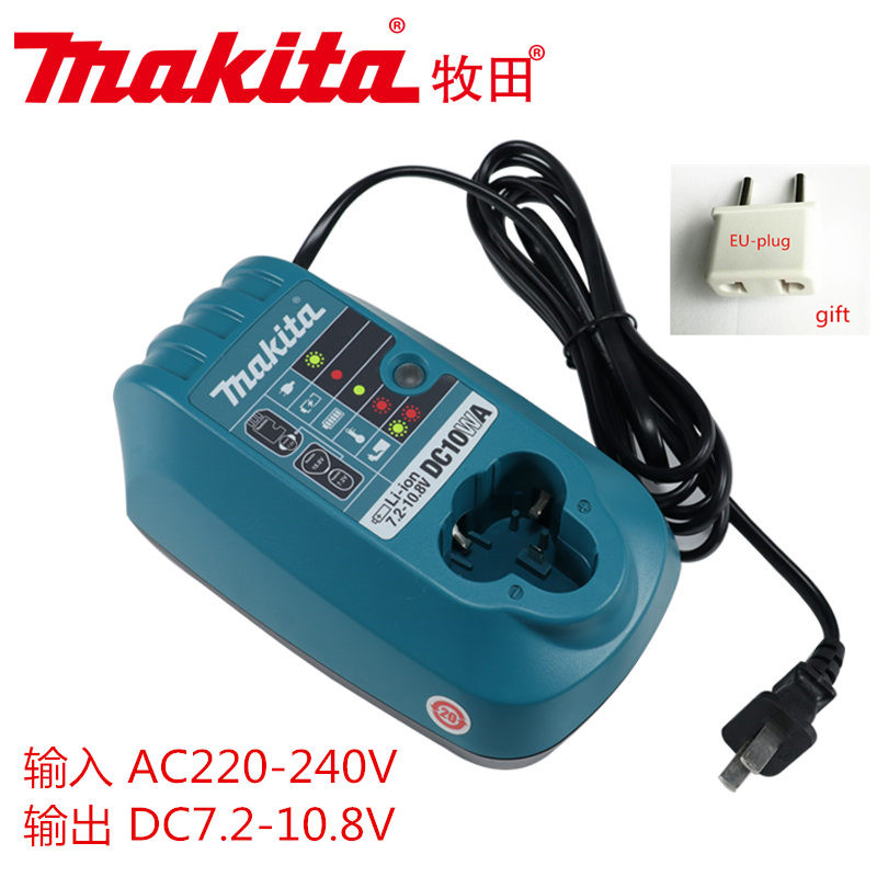 Makita Dc10wa Sạc Cho bl1013 10.8V Pin Df030D Df330D Td090D Hp330D Hp330Z Td090Dz Dt091Z Uh200Z Df030dwe Tw100D