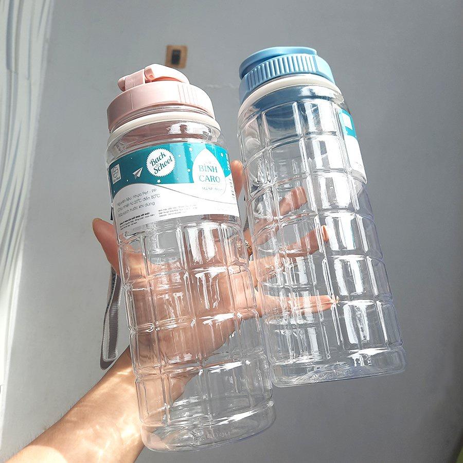 Bình nước caro việt nhật 750ml - bình đựng nước thể thao