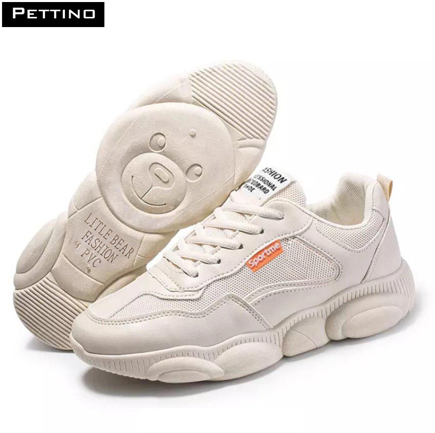 [VOUCHER 30K - MUA 2 GIẢM 5%] Giày nam màu be đế gấu PETTINO - LLNS09
