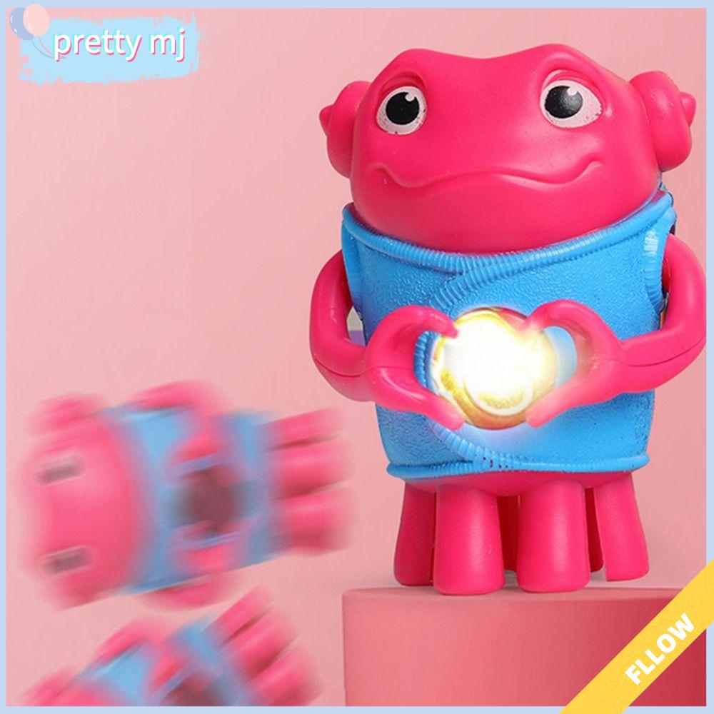 PRETTY MJ PinkGreen Love Heart AlienToys Plastic Crazy Love Luminous Doll