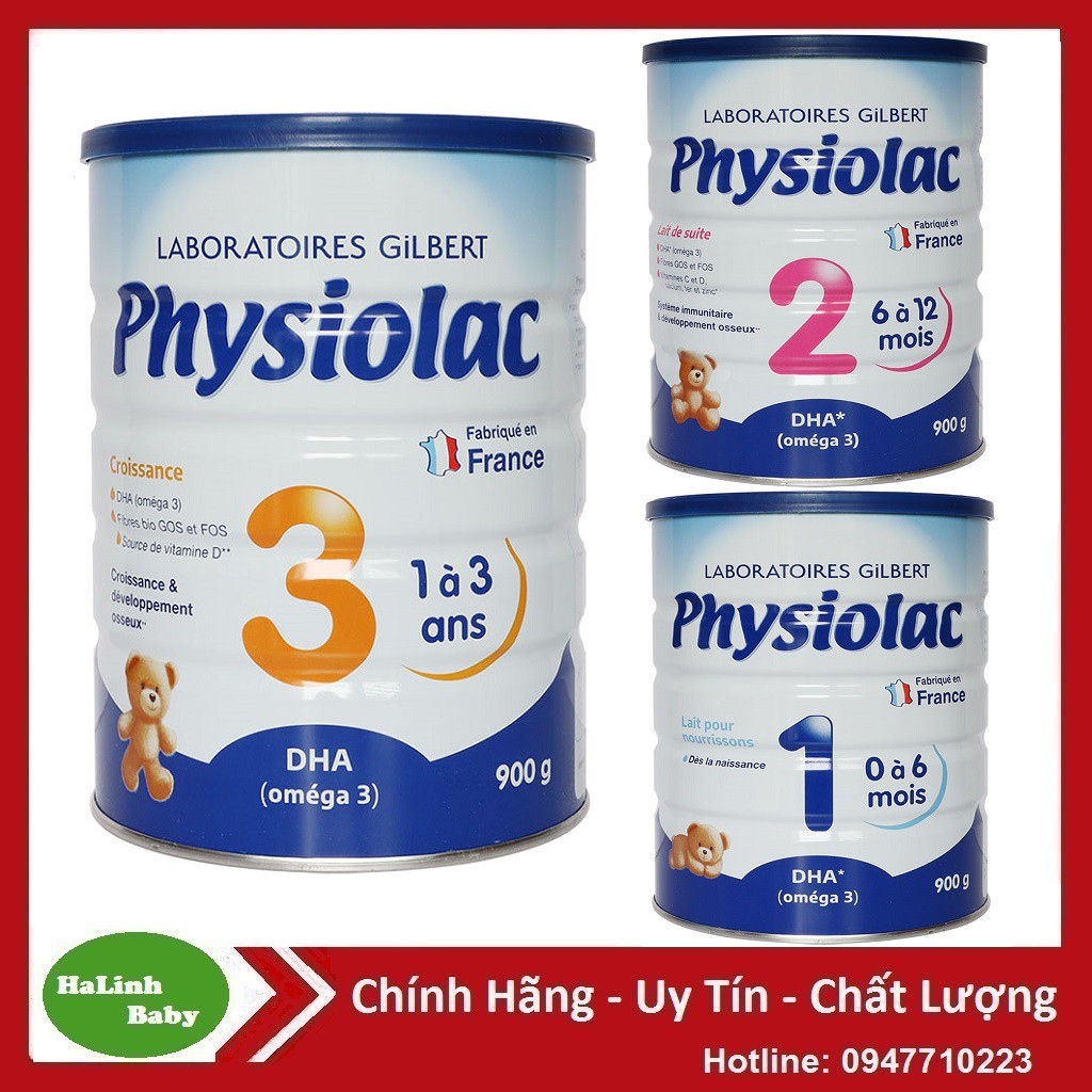 Hot mother and baby products
 sữa bột physiolac số 1 2 3 900g date 2023