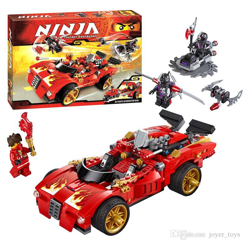 lắp ráp mô hình ninja 9796 xe hơi chiến đấu của Kai