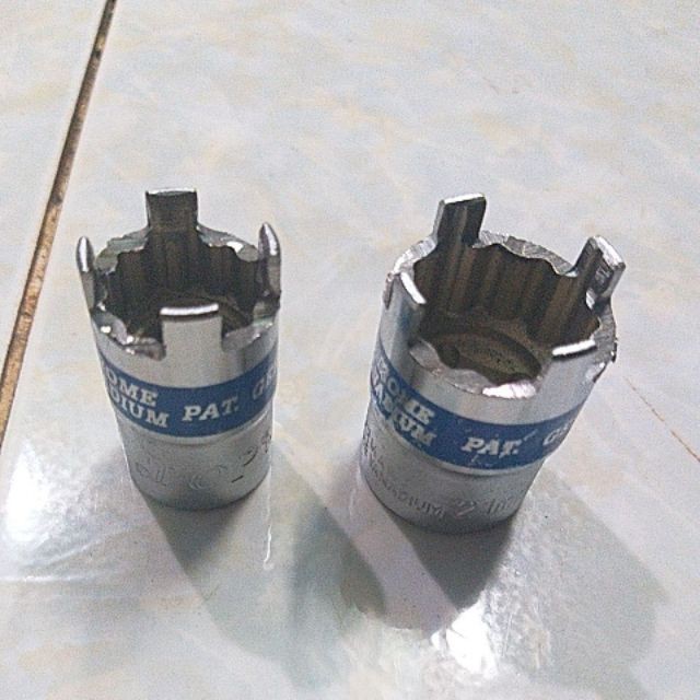 Combo đầu típ mở tán nồi tốt - khẩu tháo ốc côn 16-19-21