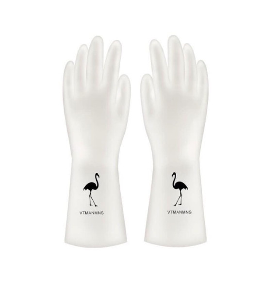 Găng tay cao su hình hươu siêu bền, dai cho rửa bát, nhà bếp, dọn vệ sinh-Đôi Găng tay cao su siêu dai cắt không đứt hình con hươu