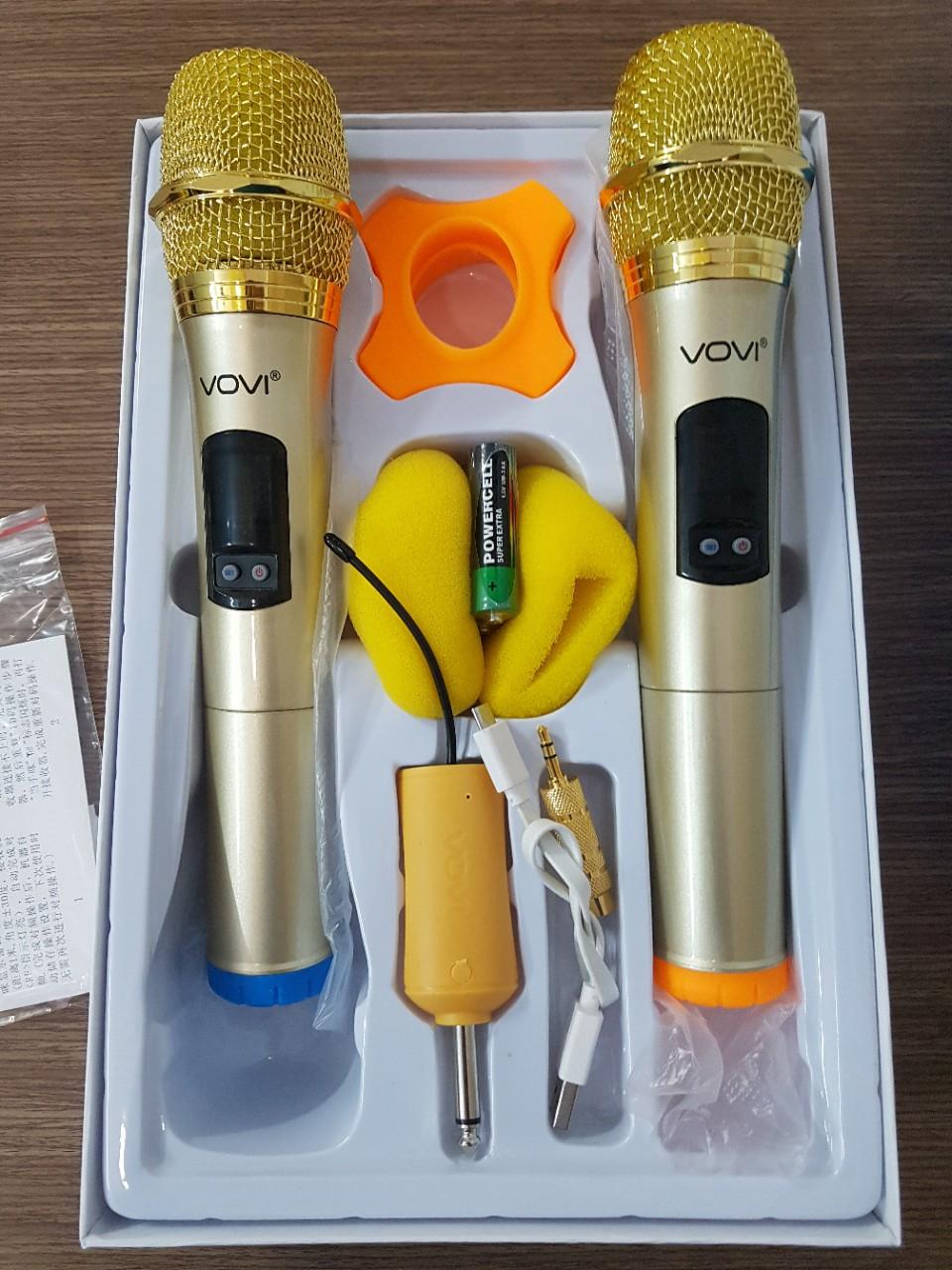 Micro ko dây đa năng vovi v12 2míc