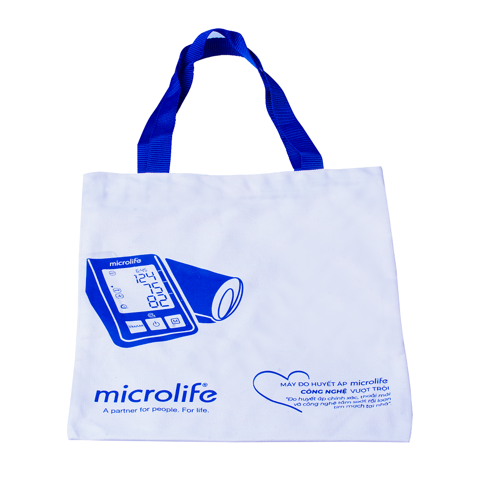 Túi Tote Vải Canvas Microlife