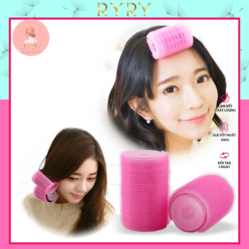 Set 2 lô cuốn tóc tự dính 2 lớp