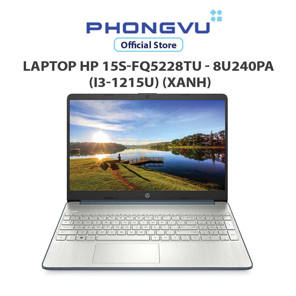 [NHẬP ITL3M0 GIẢM 12%] Laptop HP 15s-fq5228TU - 8U240PA (i3-1215U/RAM 8GB/512GB SSD/ Windows 11) - Bảo hành 12 tháng
