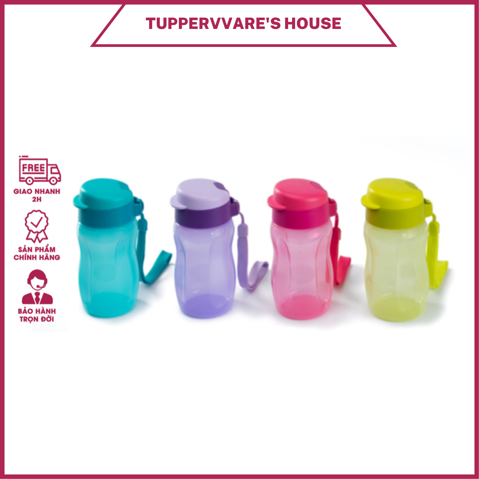 Bình nước tupperware eco bottle gen ii 310ml