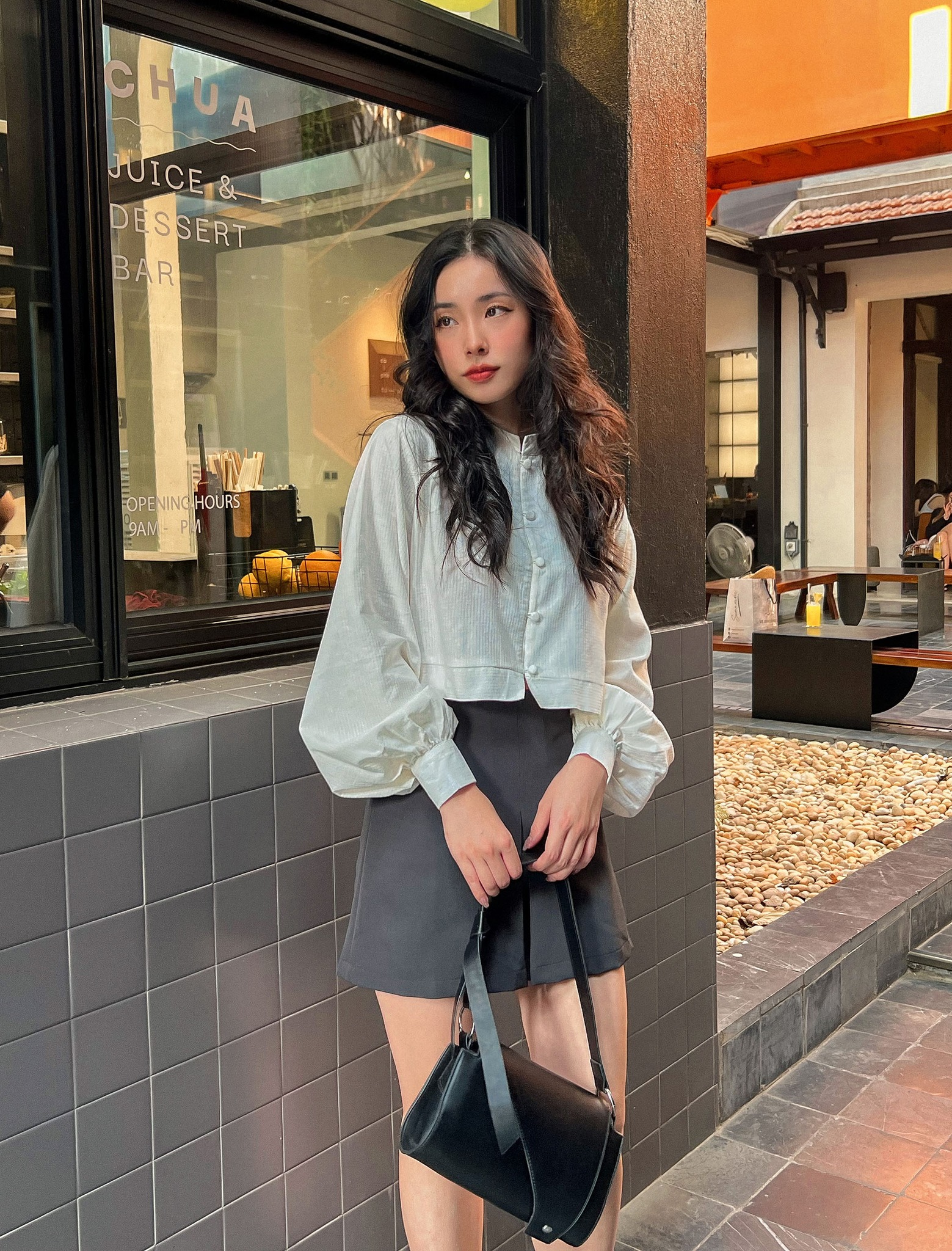 Áo sơ mi Fabric Holic cổ trụ