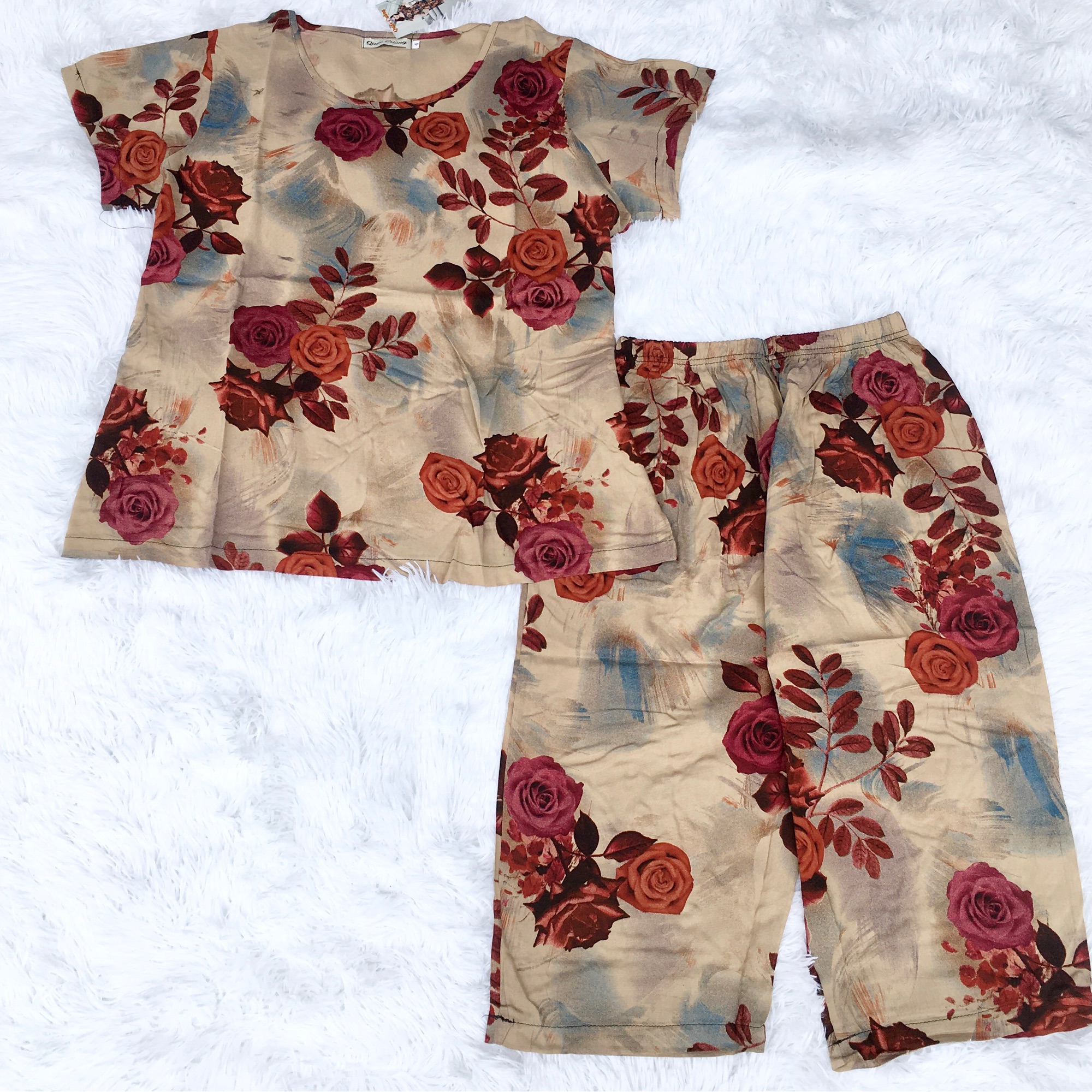 [HCM]Bộ tôn Thái lửng trung niên size 40-78kg(khách mua xem phần mô tả của sản phẩm để biết chính xác sai mình mặc vừa nhé)