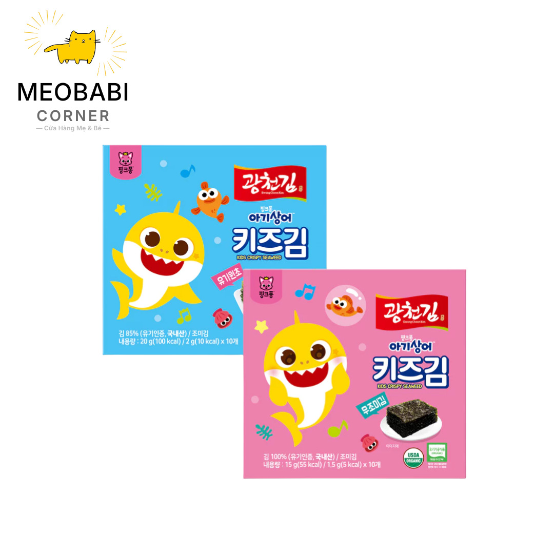 Rong biển Organic Ping Fong cho bé