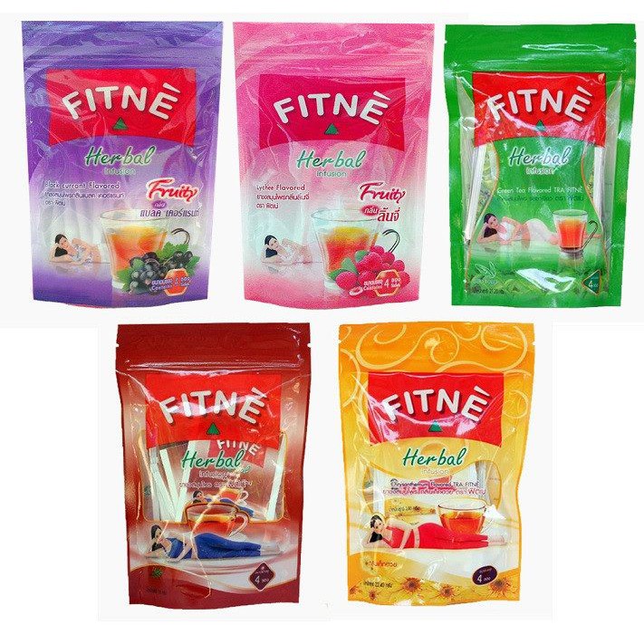 Trà fitne herbal thải độc giảm cân thanh nhiệt thái lan 30.40 gói