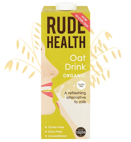 Sữa yến mạch hữu cơ rude health - organic oat drink - 1l