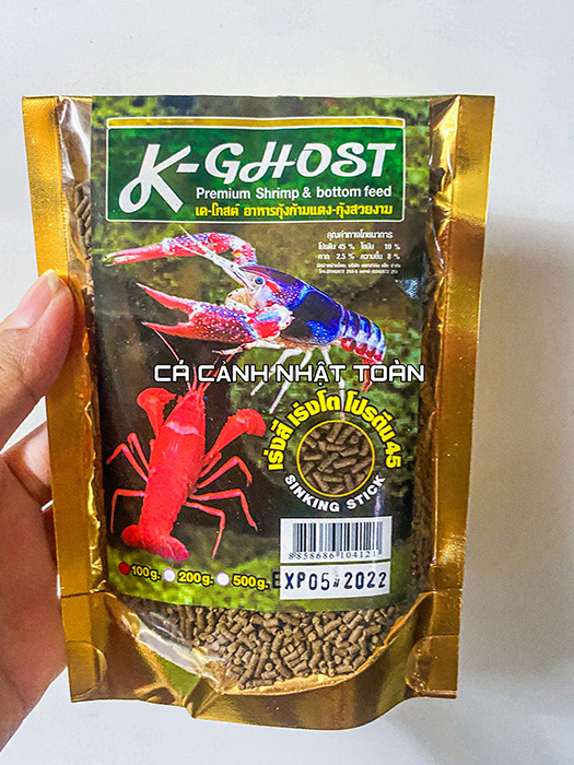"hoàn tiền đến 10%" thức ăn tôm tép cảnh k ghost thái lan 100g