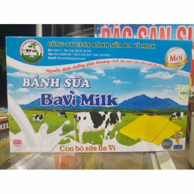 Bánh Sữa Ba Vì Milk cao cấp