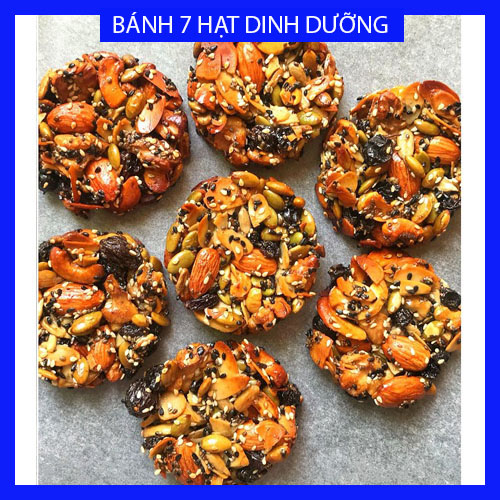 Bánh ngũ cốc ăn kiêng, giảm cân, tiểu đường, Bánh hạt dinh dưỡng