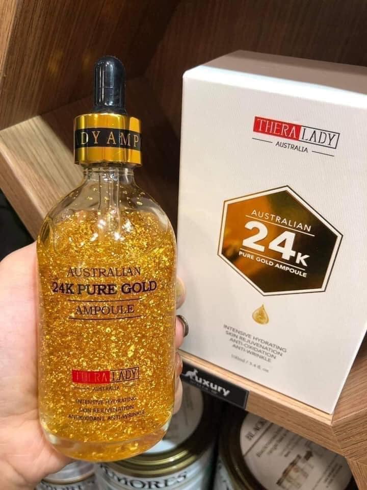 Serum vàng 24k Úc Australian 24k Pure Gold Ampoule 100ml
