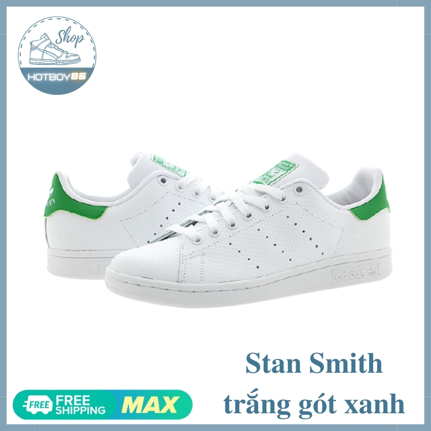 Giày thể thao nữ Stan Smith - GTTASS02 - Hotboy 86 - Giày quần vợt cổ điển, nhiều màu sắc, lớp lót bằng da, thiết kế thoải mái mang lại hình dáng cao cấp, trẻ trung, năng động, phù hợp với mọi độ tuổi