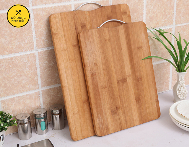 Thớt gỗ hình chữ nhật 32x22cm