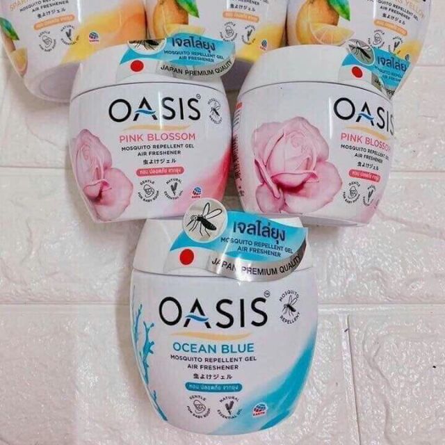 Sáp thơm đuổi muỗi, đuổi côn trùng an toàn cho sức khoẻ gia đình, Sáp Thơm Phòng, Đuổi Muỗi An Toàn Cho Mosquito Repellent 180g – Thái Lan Bé & Gia Đình OASIS