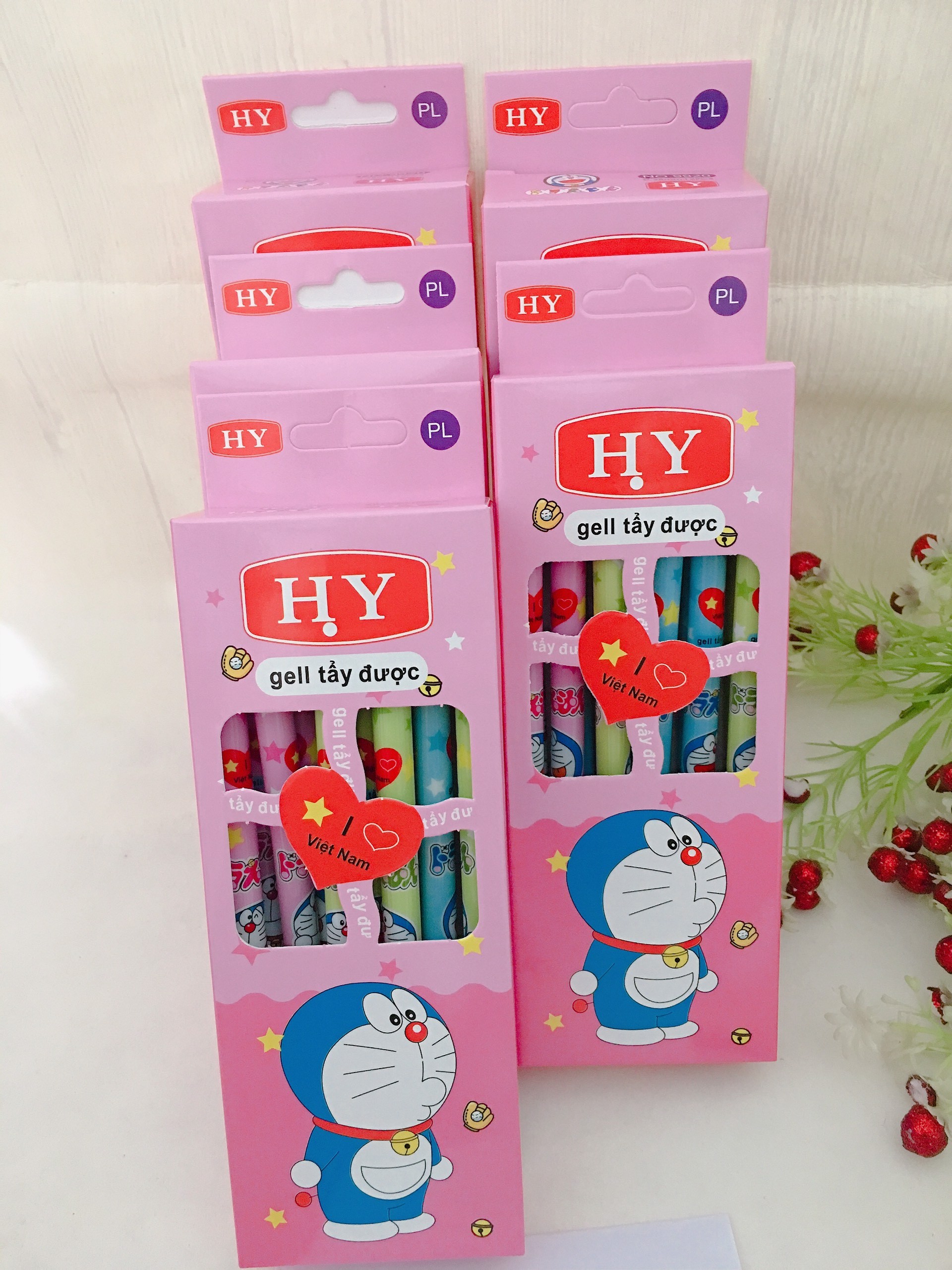 Bút bi xóa được, bút xóa được (01hộp/12cây)