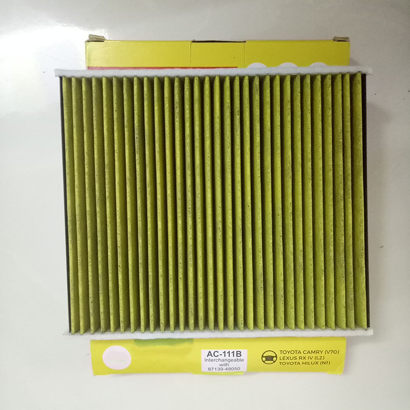 Lọc gió điều hòa Mazda CX-9 2.5 2016 2017 2018 2019 2020 2021 2022 2023 mã AC111J và AC111B của JS Asakashi Nhật Bản mã phụ tùng TK48-61-J6X