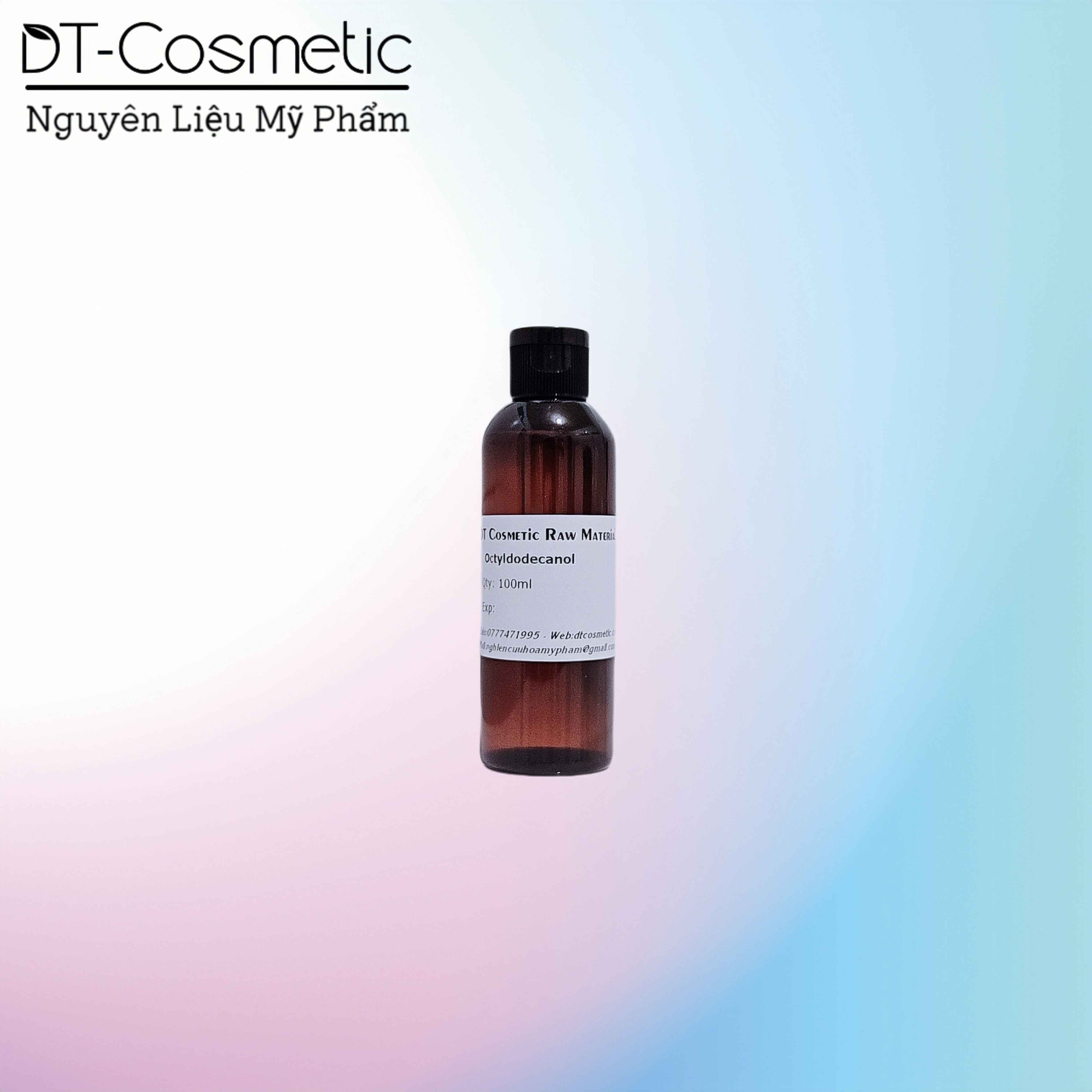 100ml/1l octyldodecanol - dầu nền thay thế silicone, trượt êm - nguyên liệu mỹ phẩm