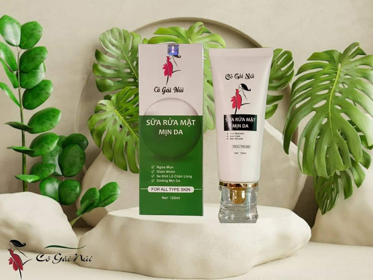 Sữa rửa mặt CÔ GÁI NÚI_Miễn phí VC cho đơn hàng từ 250k