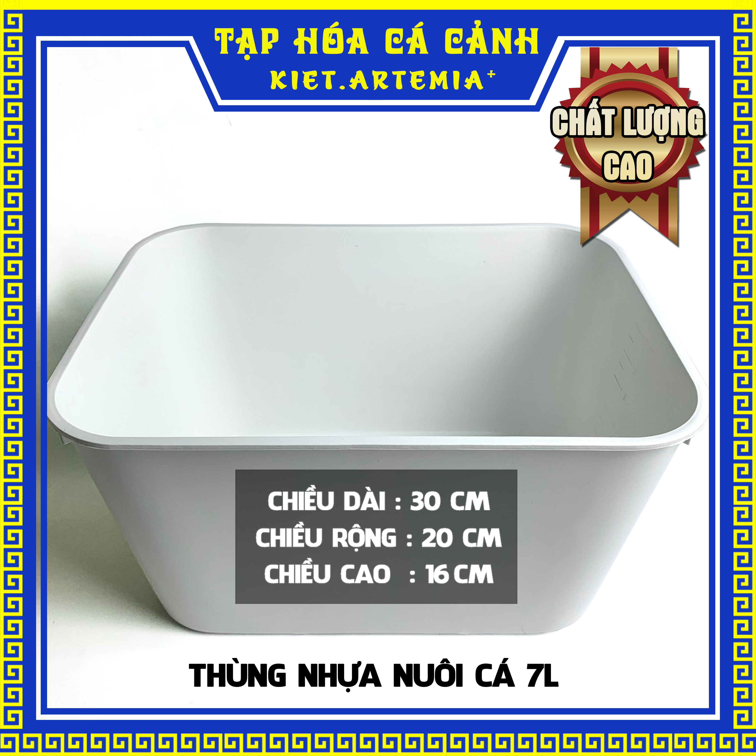 Thùng nhựa nuôi cá, khay nhựa nuôi cá guppy, betta