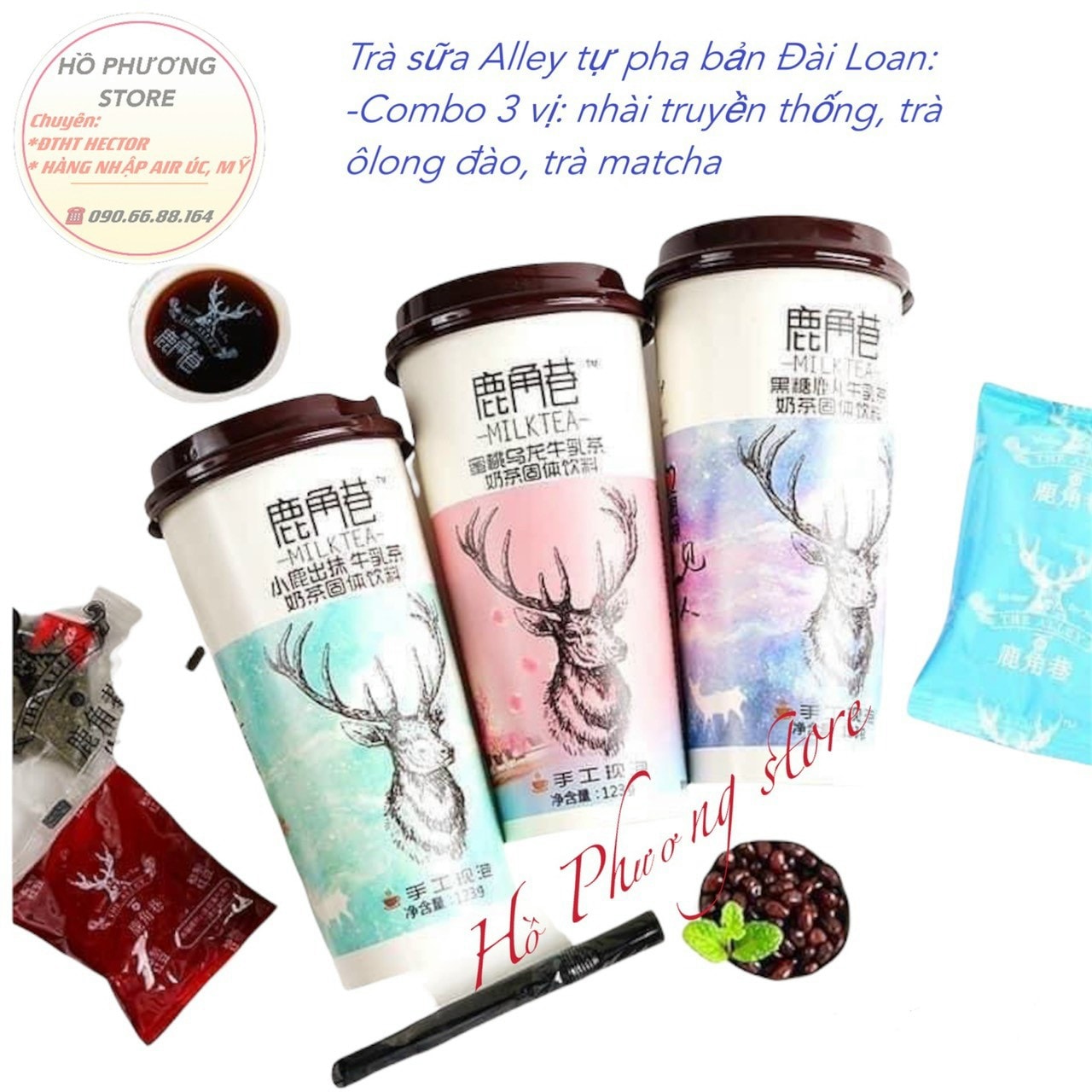 Trà sữa the alley tự pha bản đài loan
