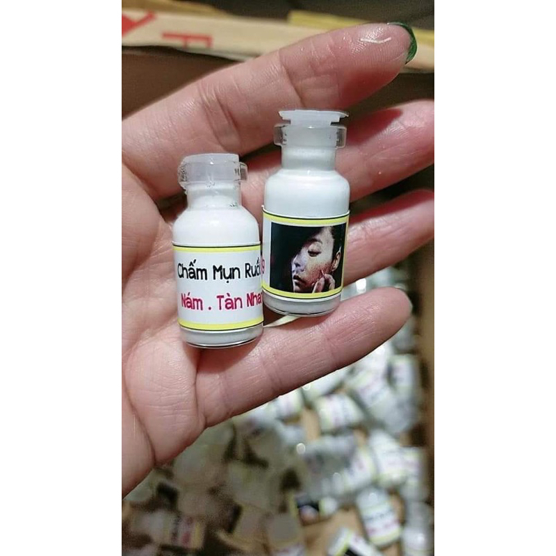 Chấm collagen xoá nốt ruồi, tàn nhang mụn cóc. mụn cơm mụn dư mắc cá chân hũ 3ml 2023
