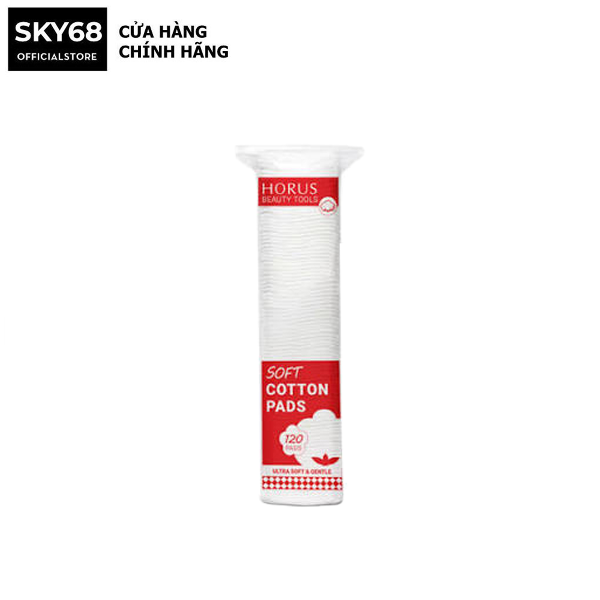 Bông tẩy trang HORUS Soft Cotton Pads 120 Miếng