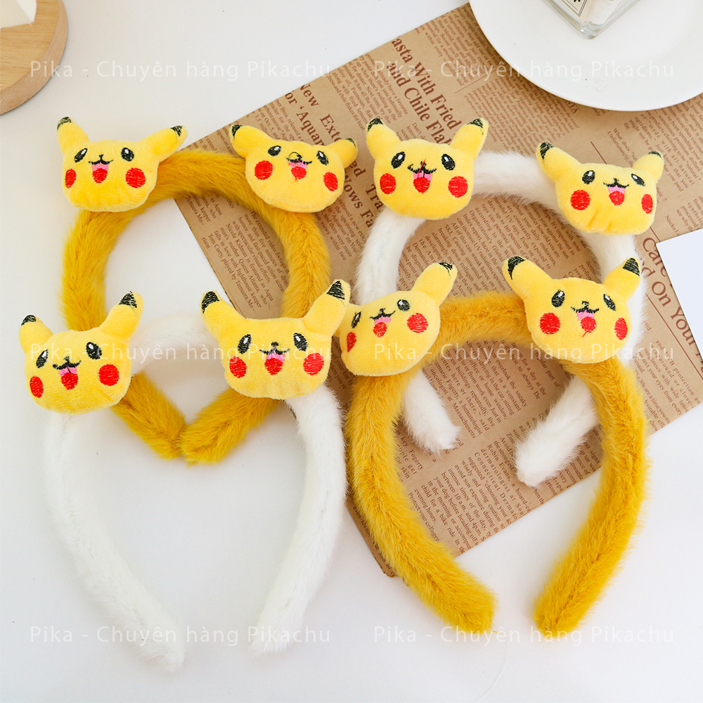 Băng đô cài tóc hình pikachu pokemon dễ thương cute pk0042