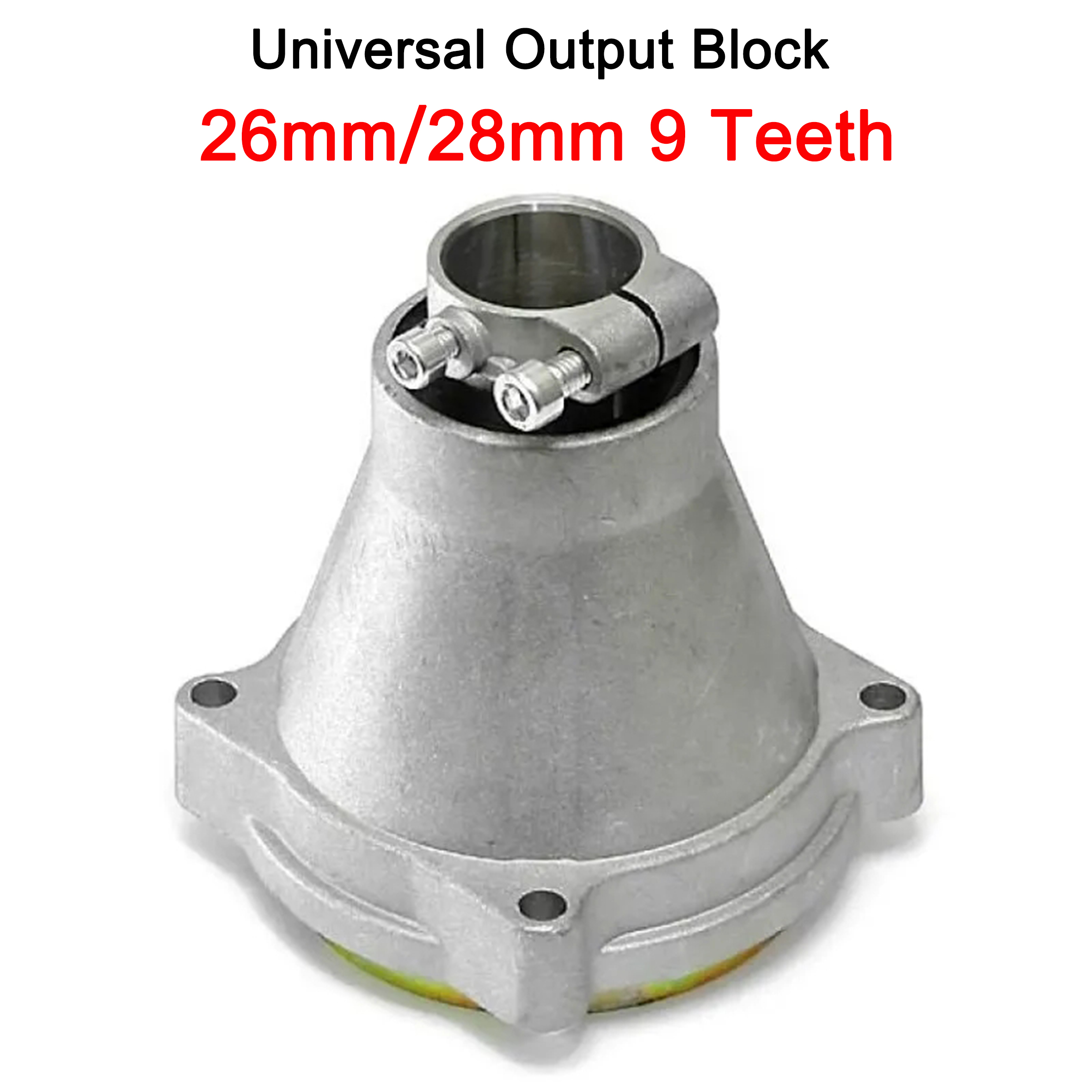 Grass Cutter Clutch Hub Spare Parts Accessories Lawn Mower Clutch Case Block 26mm 28mm 9 Teeth For Trimmer Clutch Drum