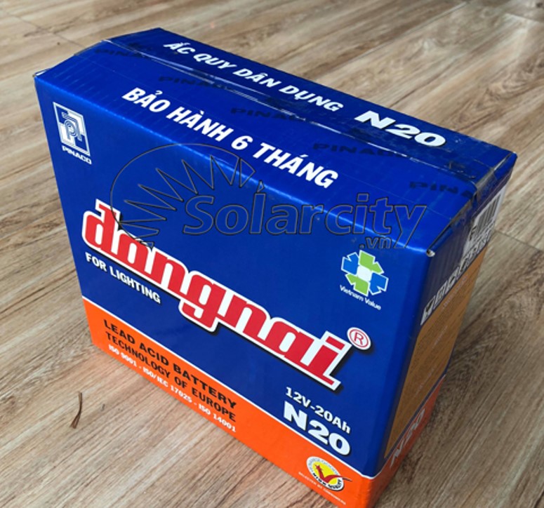 ẮC QUY ĐỒNG NAI NƯỚC 12V-20AH (N20) ( không kèm axit)