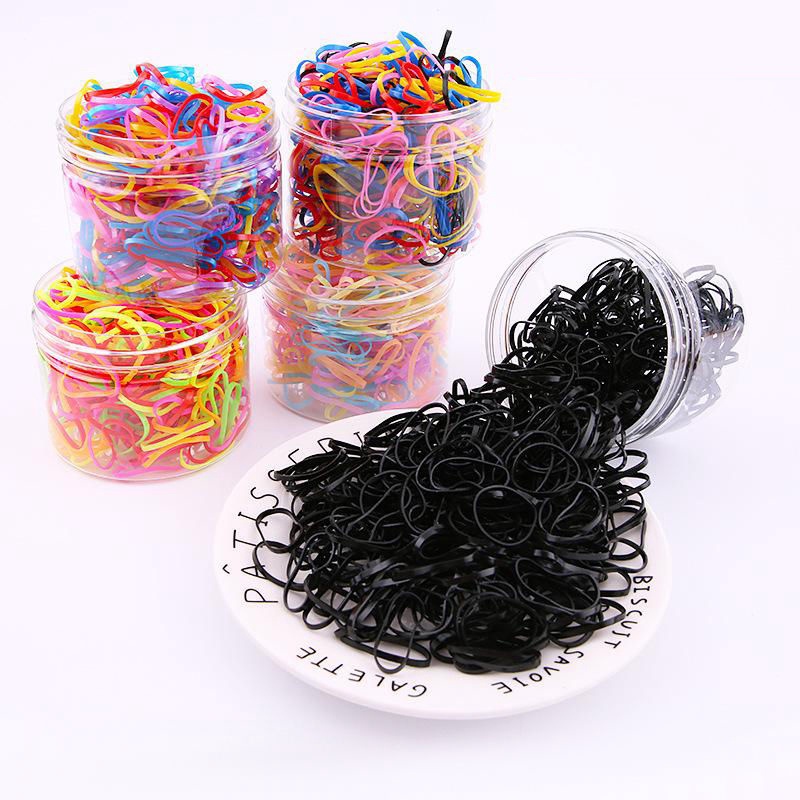 Set 300 dây thun cột tóc dùng một lần
